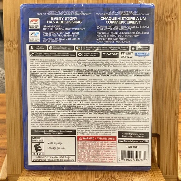 Sony PS5 F1 2021 sealed - Picture 2 of 3
